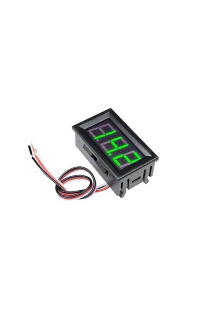Voltmetre DC (0-100V) - Yeşil