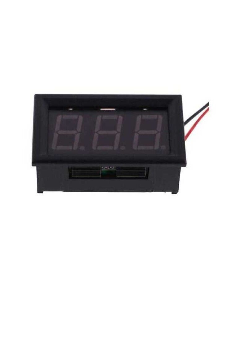 Voltmetre DC (0-30V) - Yeşil