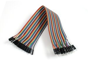 40 Adet Dişi-Erkek Jumper Kablo 20cm