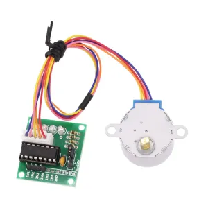28 BYJ-48 Redüktörlü Step Motor ve ULN2003A Step Motor Sürücü Kartı