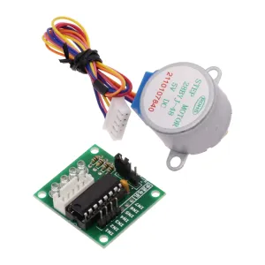 28 BYJ-48 Redüktörlü Step Motor ve ULN2003A Step Motor Sürücü Kartı
