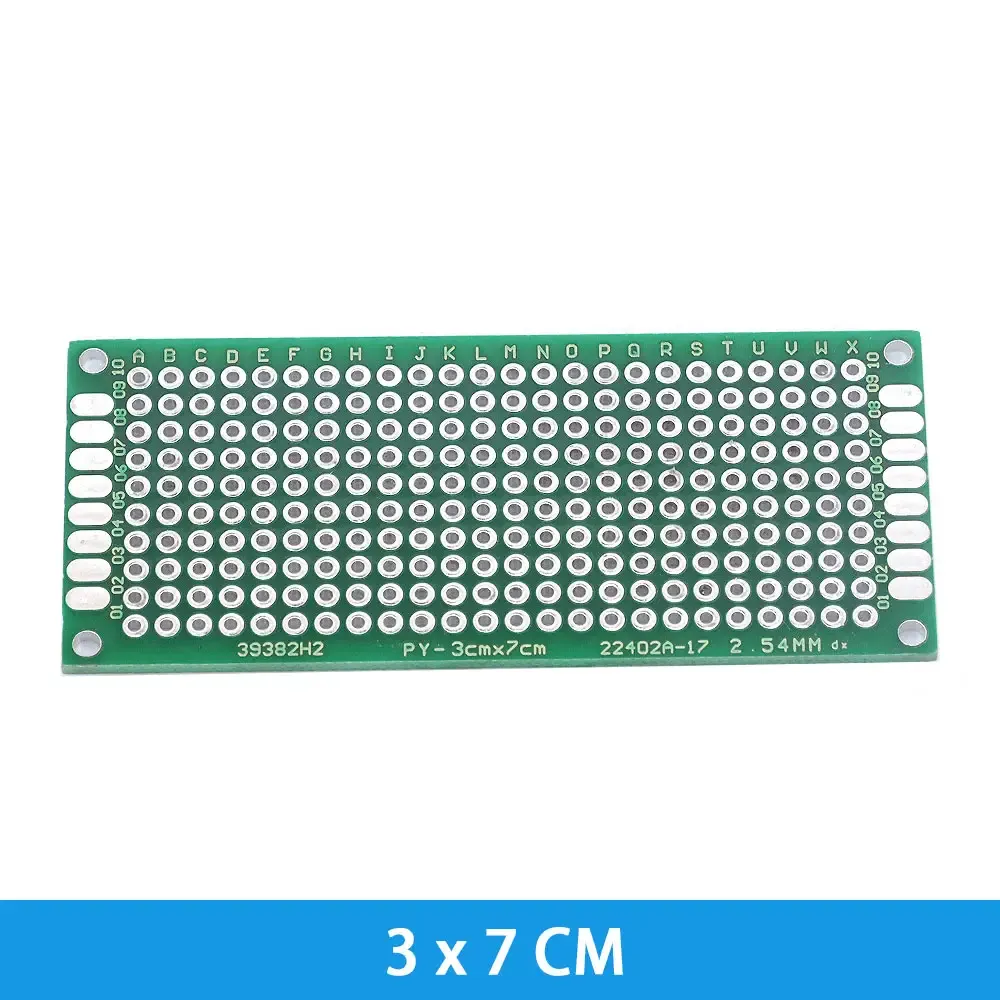 3x7 Epoxy Çift Taraflı Prototip PCB