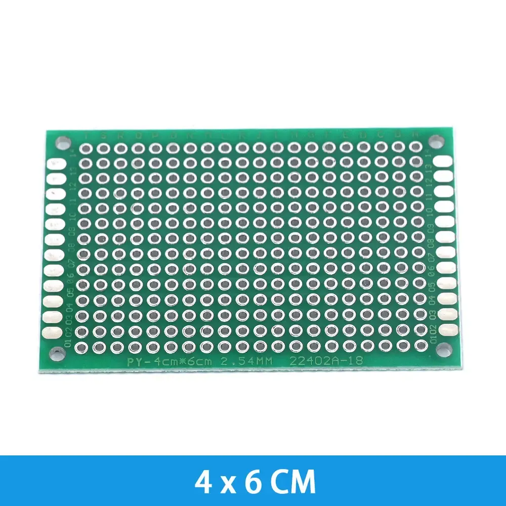 4x6 Epoxy Çift Taraflı Prototip PCB