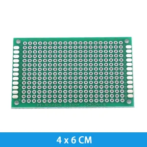 4x6 Epoxy Çift Taraflı Prototip PCB