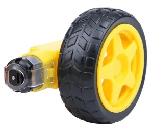 6V 250 Rpm Motor ve Tekerlek Seti