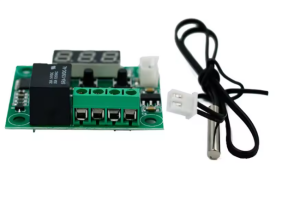 W1209 Dijital Termostat + Şeffaf Kutu
