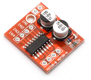 MX1508 Çift DC Motor Sürücü Kartı - Arduino Uyumlu - L298N Mini
